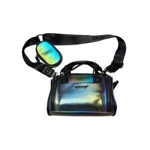 Madden NYC Holographic Oil Slick Crossbody Purse Bag Iridescent NWOT